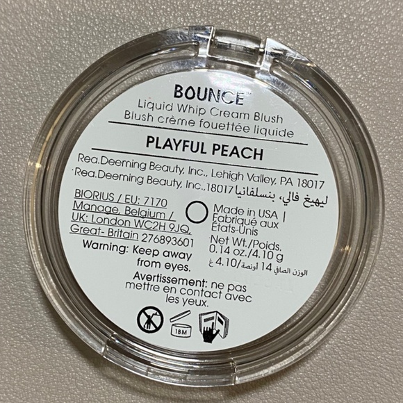 Beautyblender Bounce™ Liquid Whip Cream Blush - Playful Peach - Picture 4 of 4